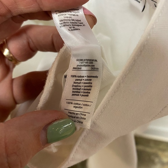 American Apparel White Overalls M Cotton Jumpsuit - Picture 5 of 6